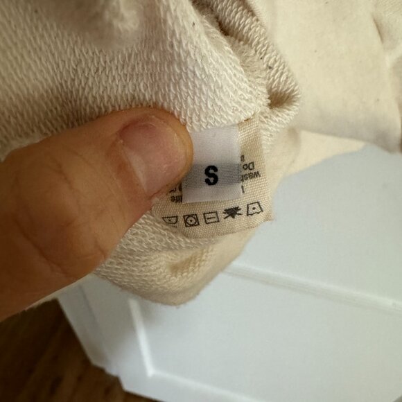 Wol Hide Easy Summer Sweatshirt Natural - Picture 9 of 9